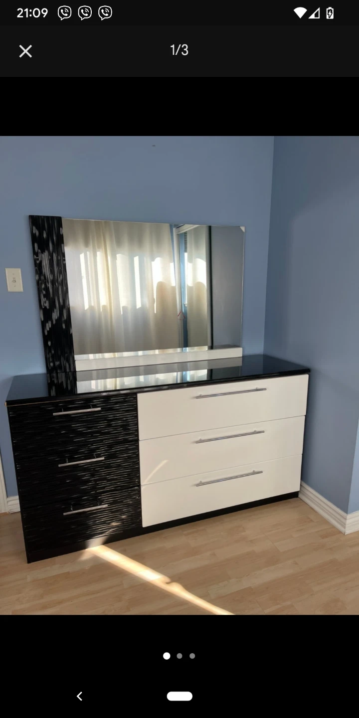 Ashley Furniture Dresser with Mirror - Moving Sale