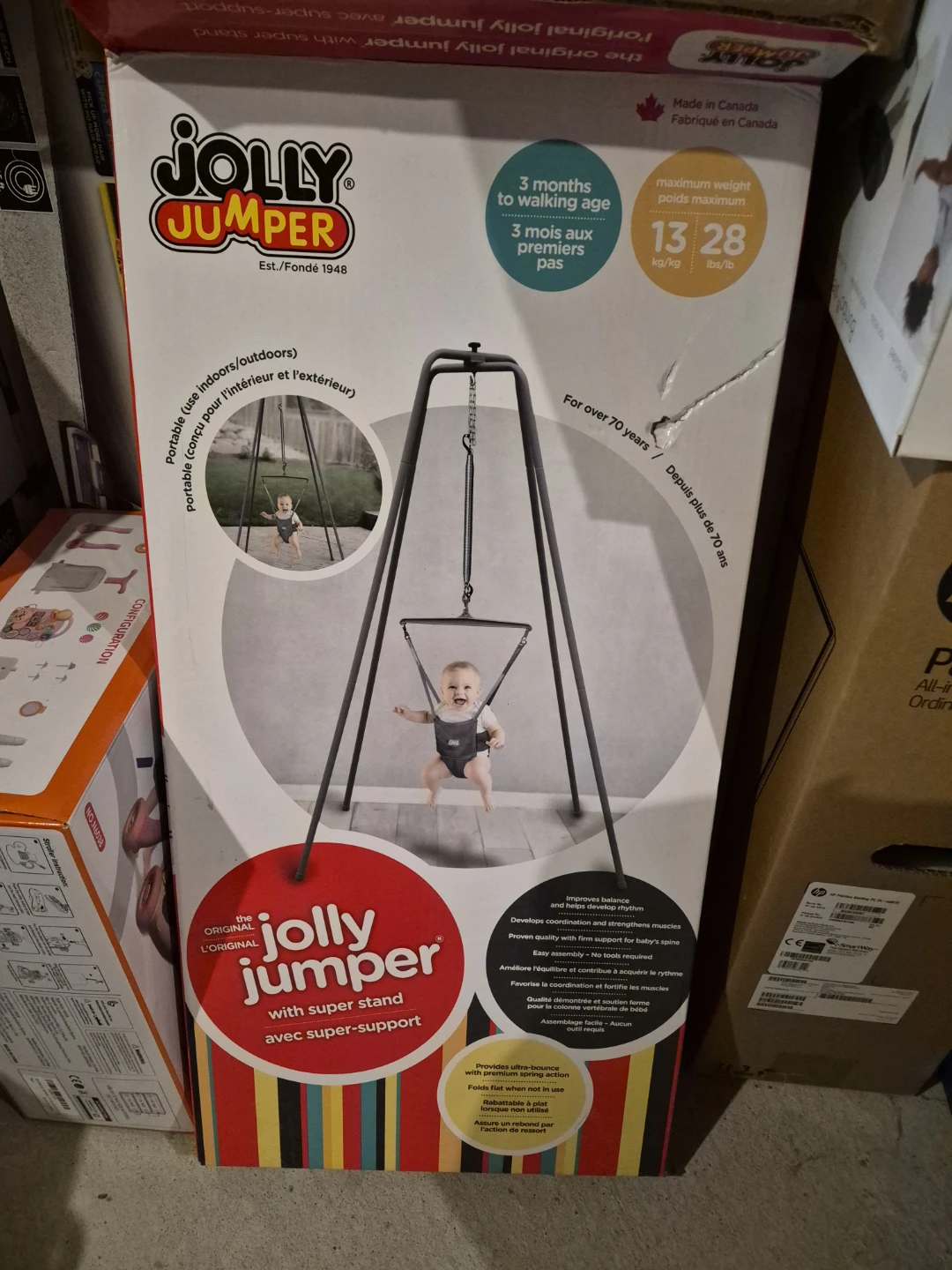 Jolly Jumper Original with Super Stand