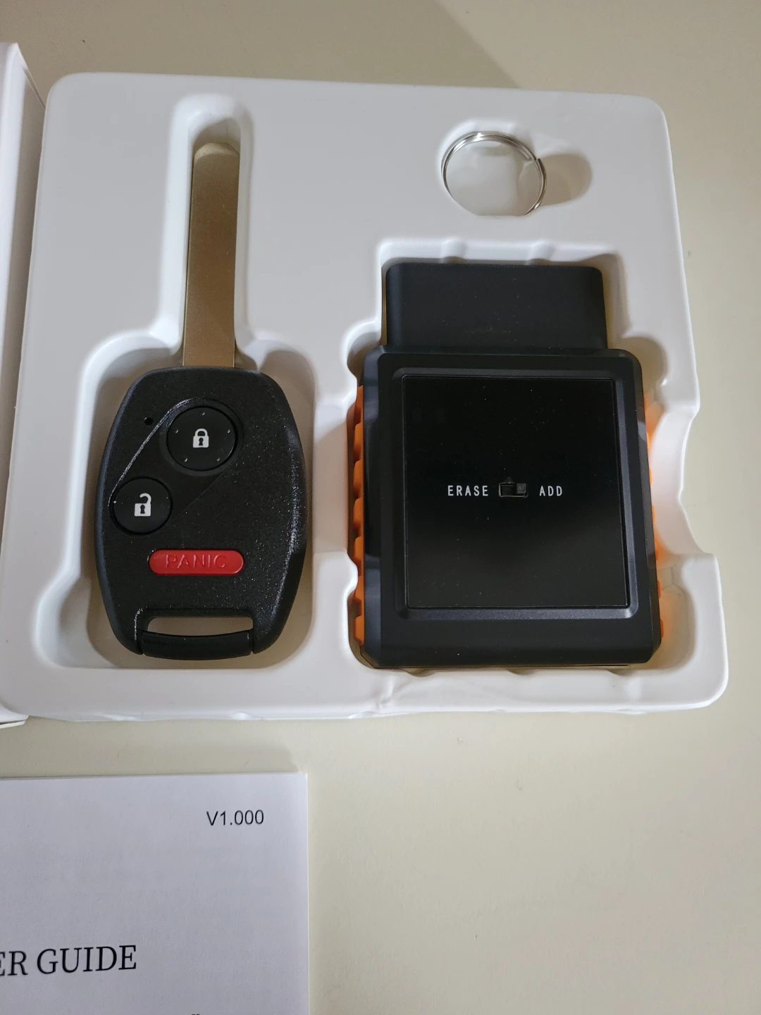 Programmer Tool + Remote Key Fob 3 Button 2007 - 2013 Honda - photo 2