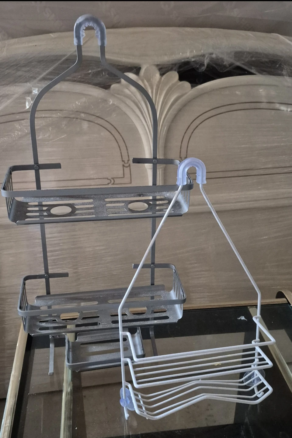 Shower Caddy Set - 2 Tier and Single Tier