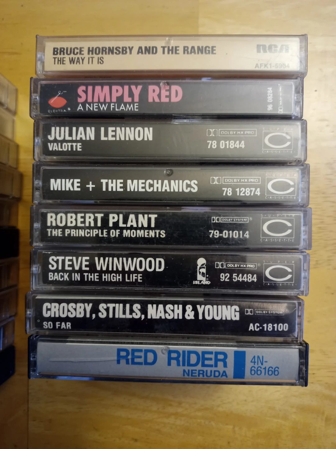 Collection of Cassette Tapes A⚽