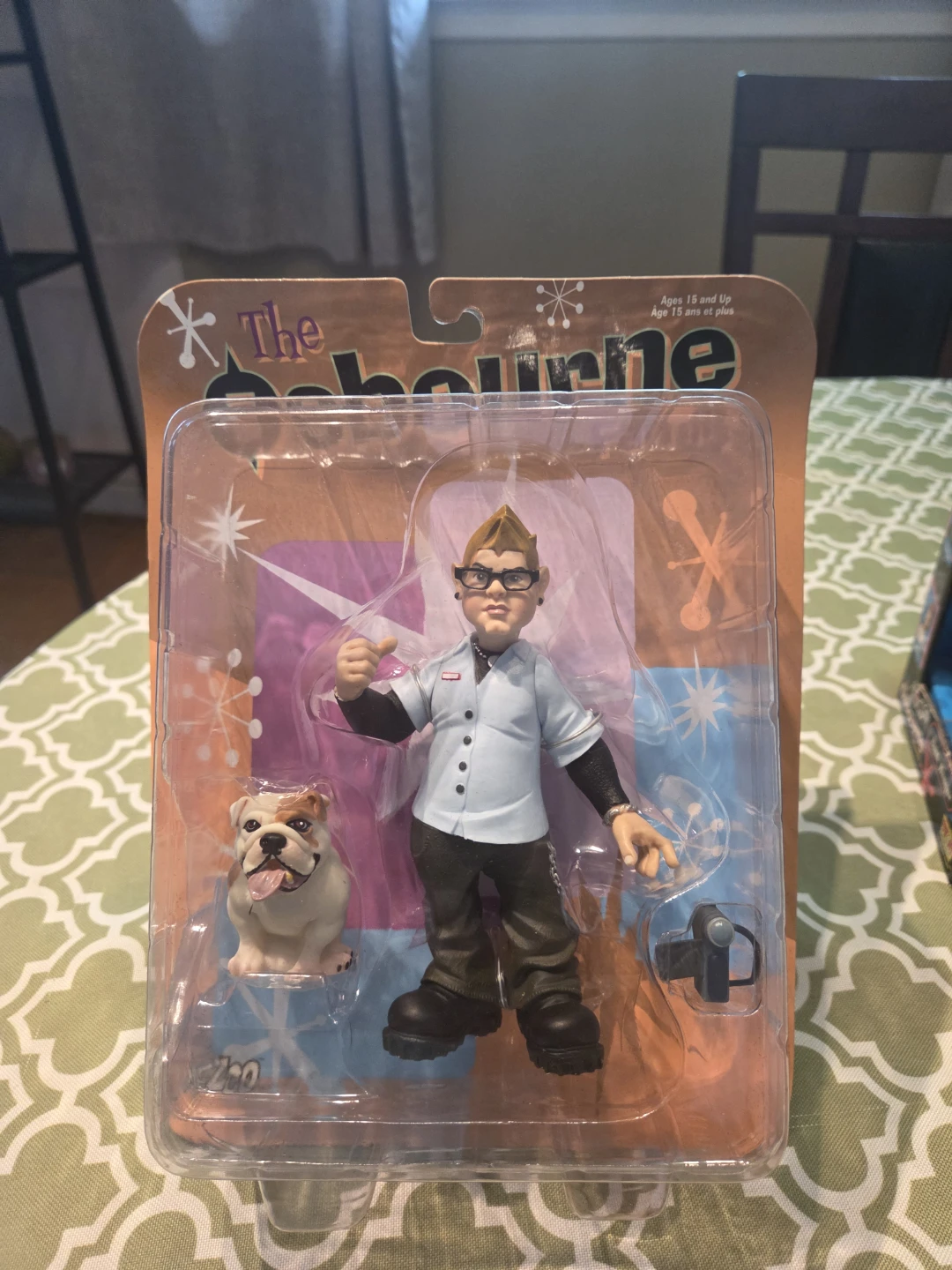 The Osbourne Family Action Figure with Dog
