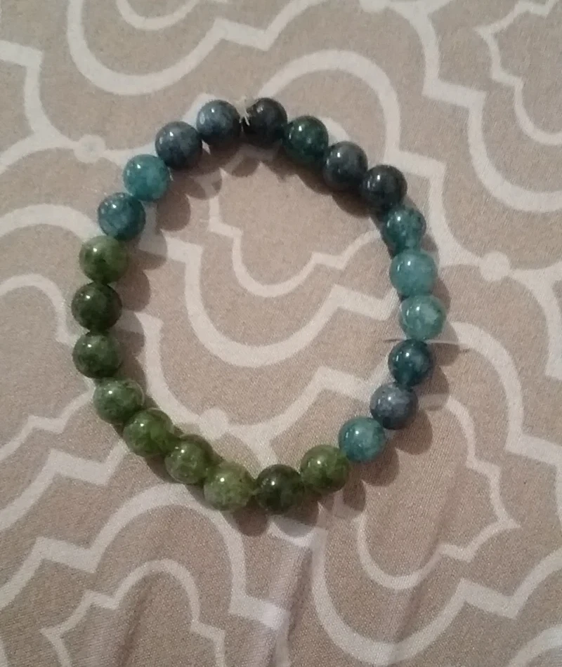 Beaded Bracelet with Evil Eye and Hamsa Charm - photo 4