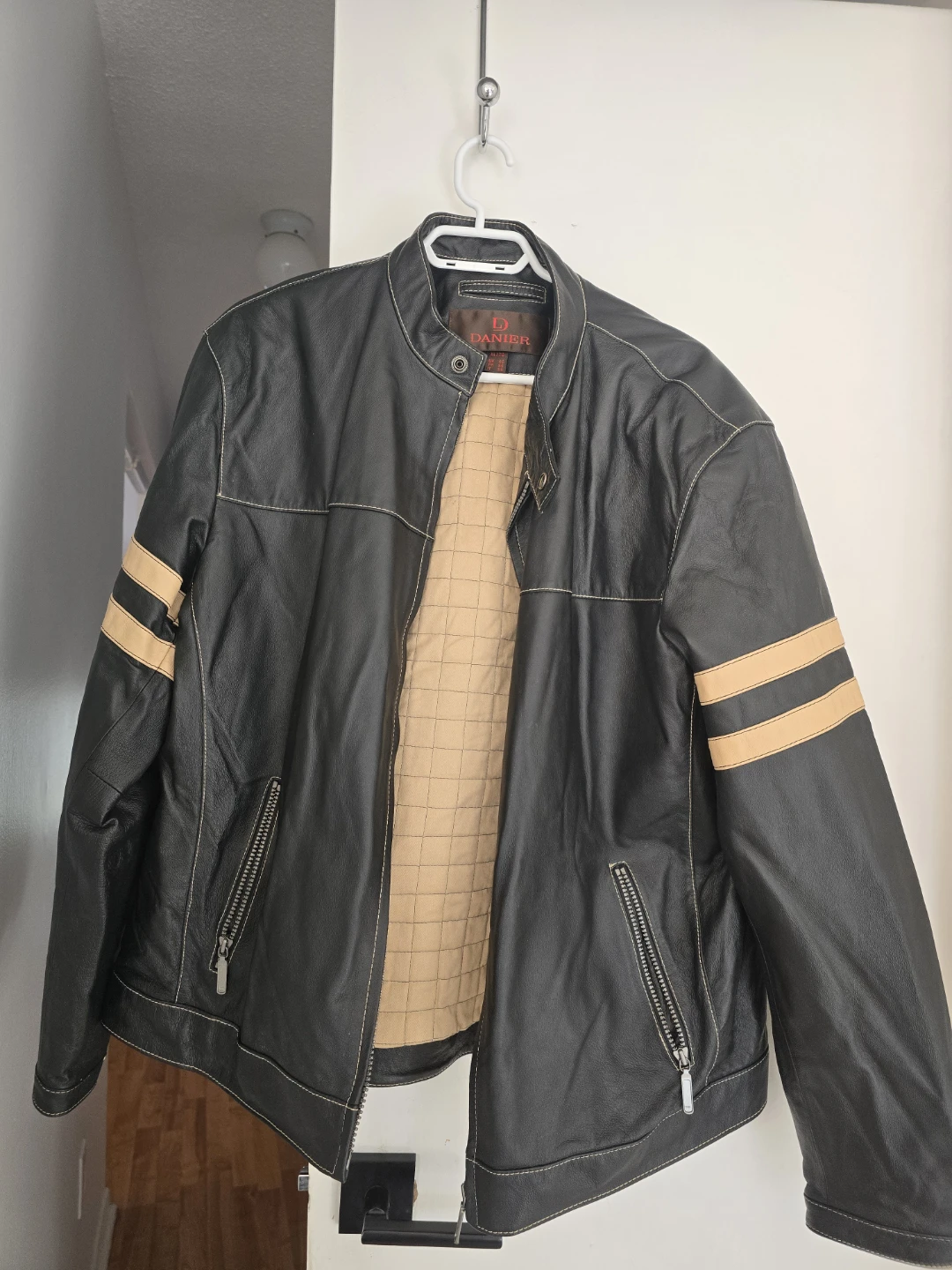 Danier Black Leather Jacket