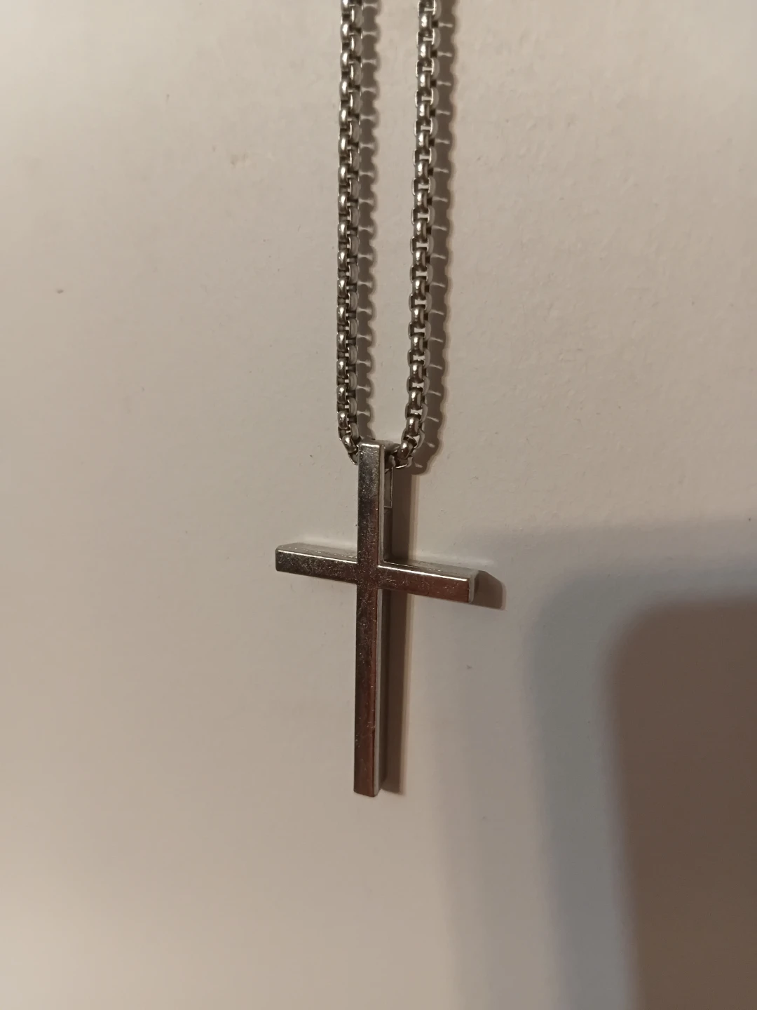 Silver Cross Necklace - photo 3
