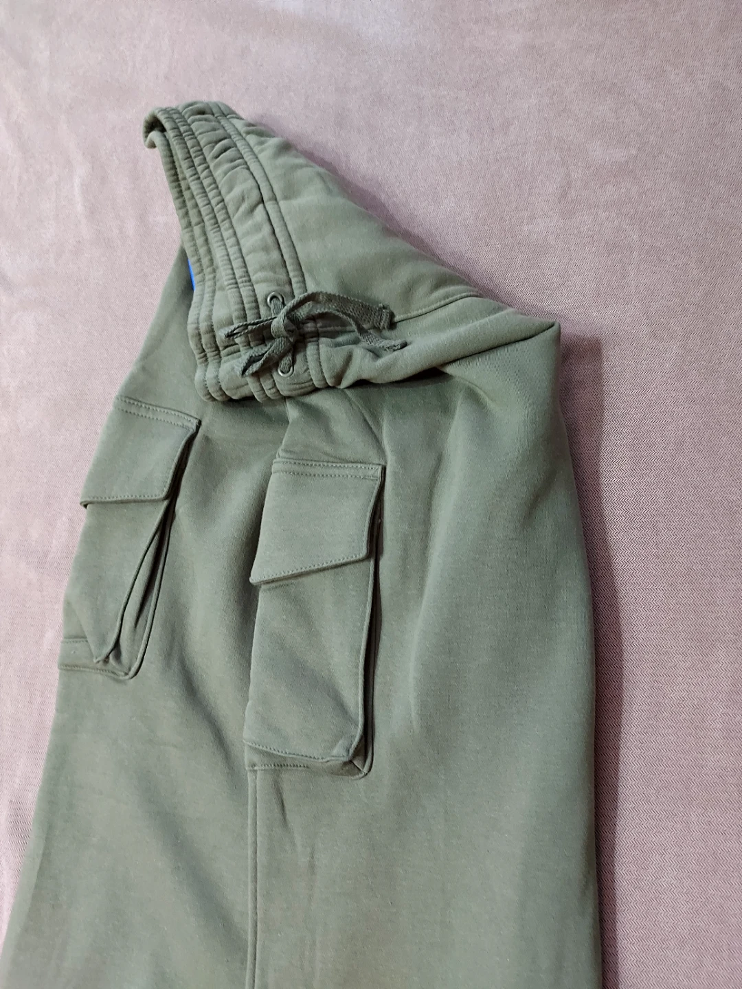 Champion Cargo Sweatpants - Olive Green - Large - photo 4