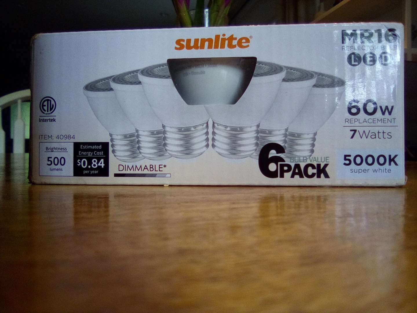 Sunlite MR16 LED Bulbs - 6 Pack - photo 2