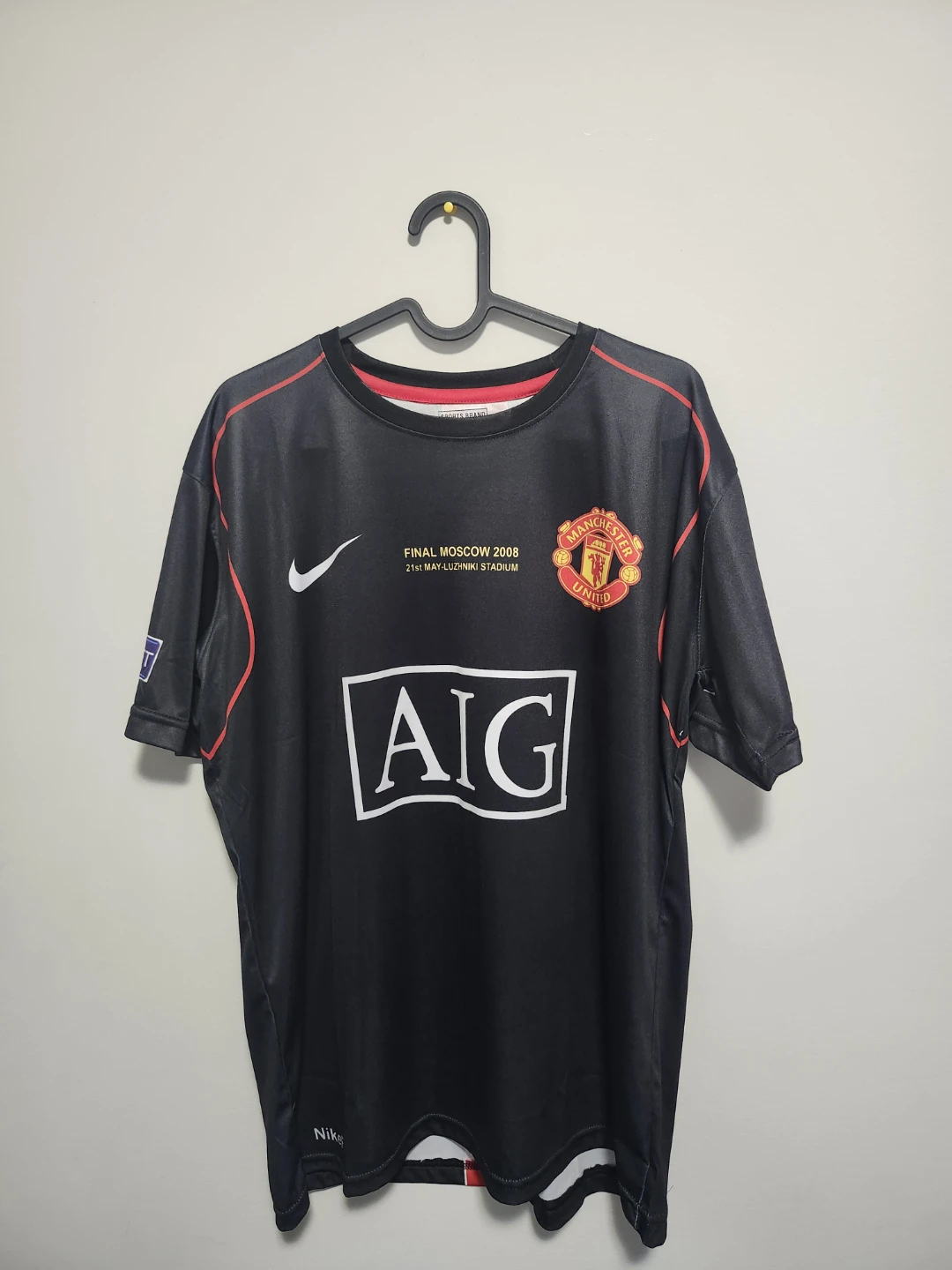 Manchester United Ronaldo #7 Jersey 2008 Champions League Final