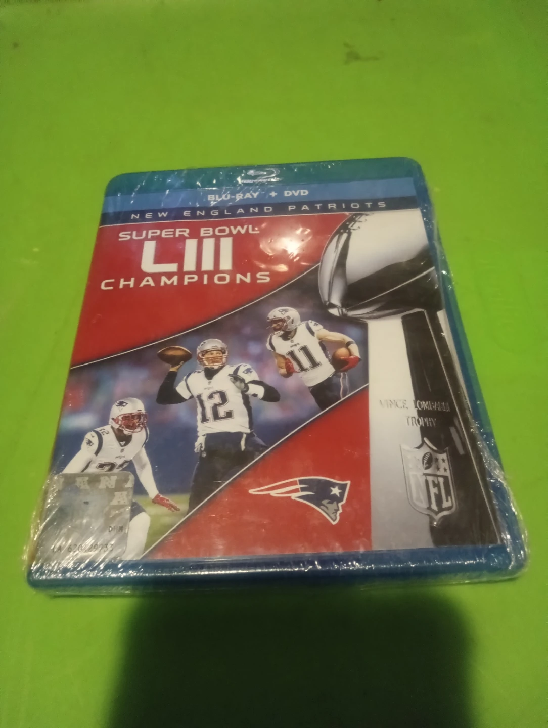 New England Patriots Super Bowl LIII Champions Blu-ray + DVD