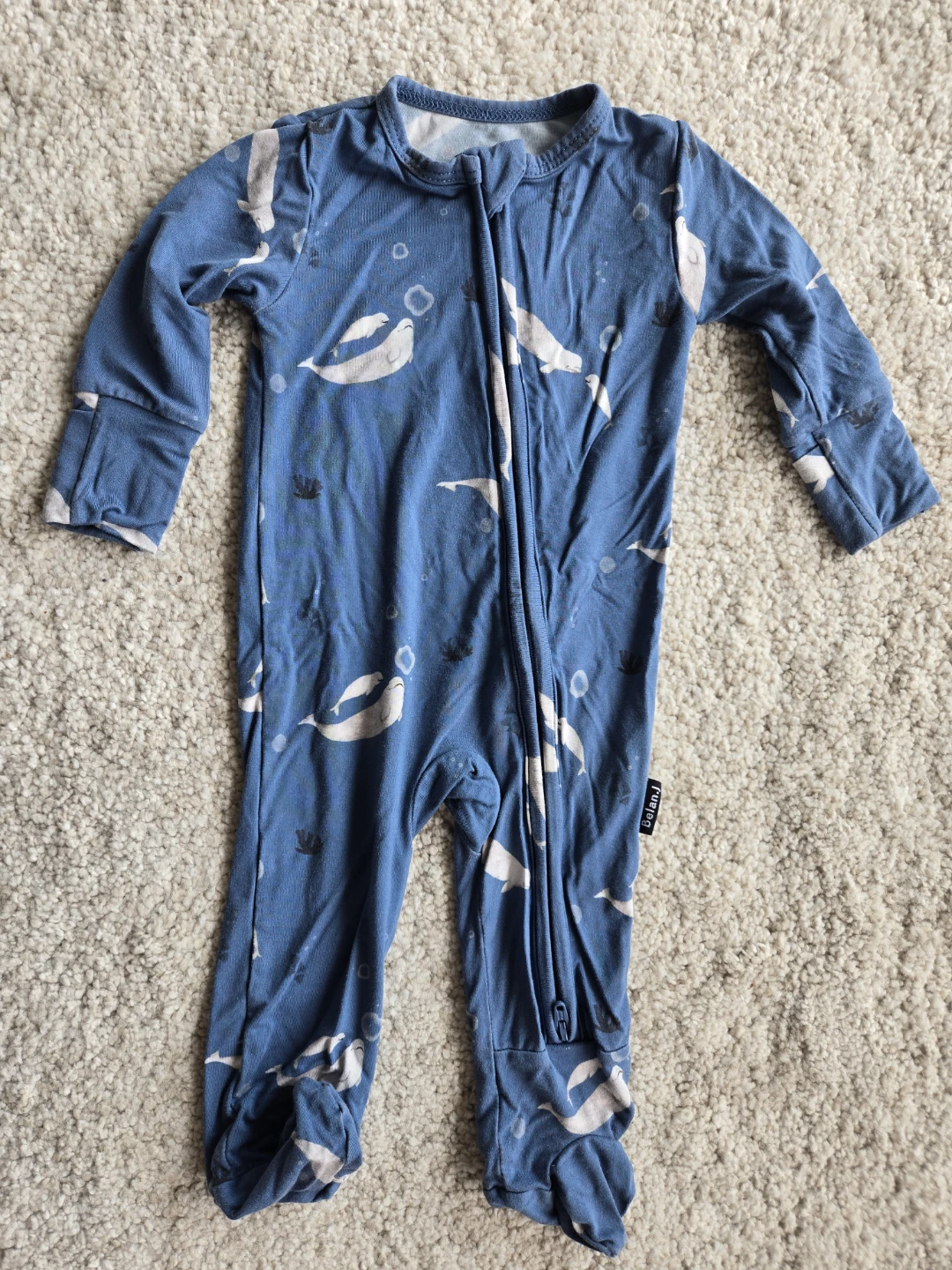 Belan.J Baby Footed Pajamas - 0-3M