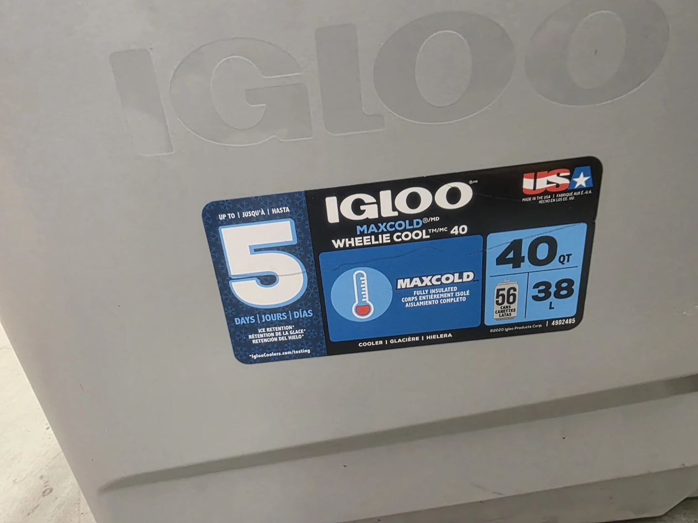 Rolling cooler box - photo 3