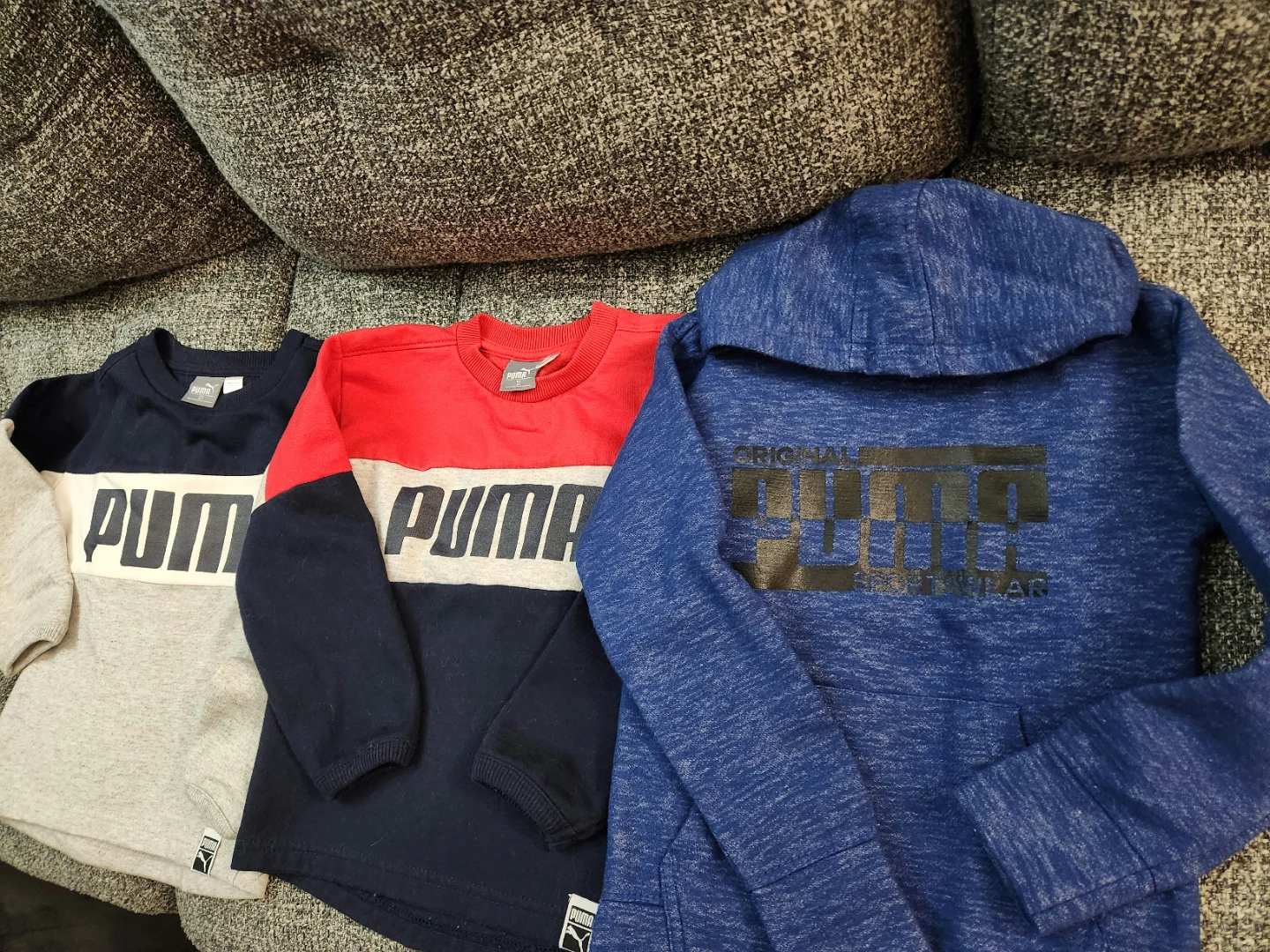 Puma Boys Crewneck Sweatshirt Sweater and Hoodie, Size 4T - photo 4