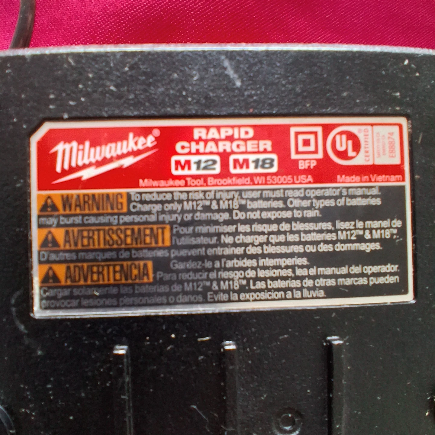 Milwaukee Rapid Charger M12 & M18 - photo 3