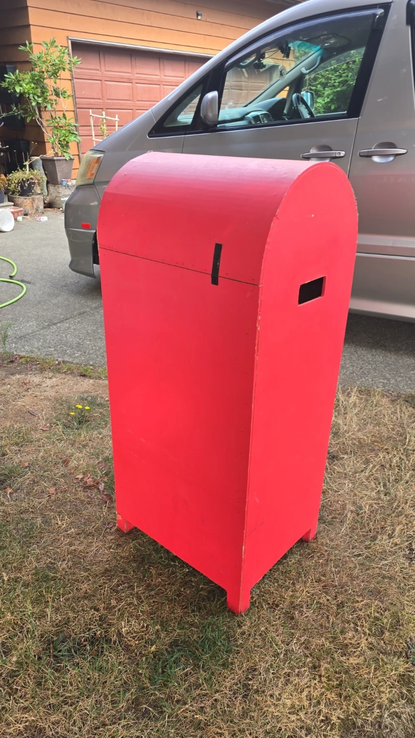 Red Mailbox for Santa - photo 3