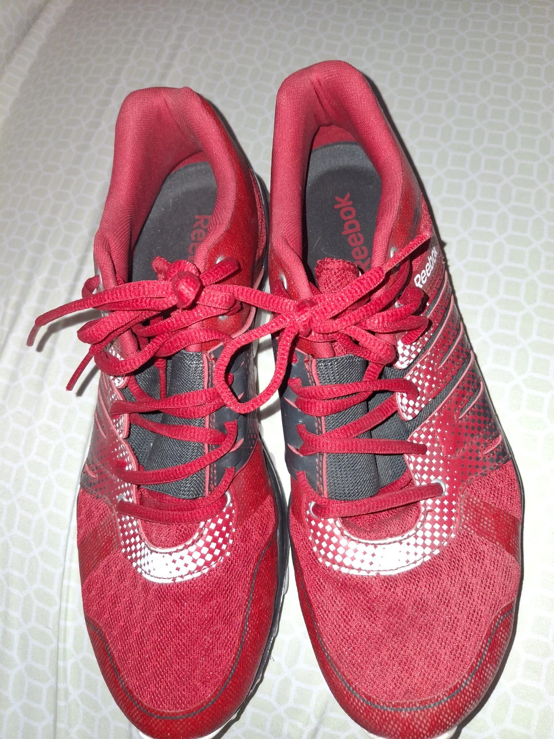 Reebok Red Running Shoes
