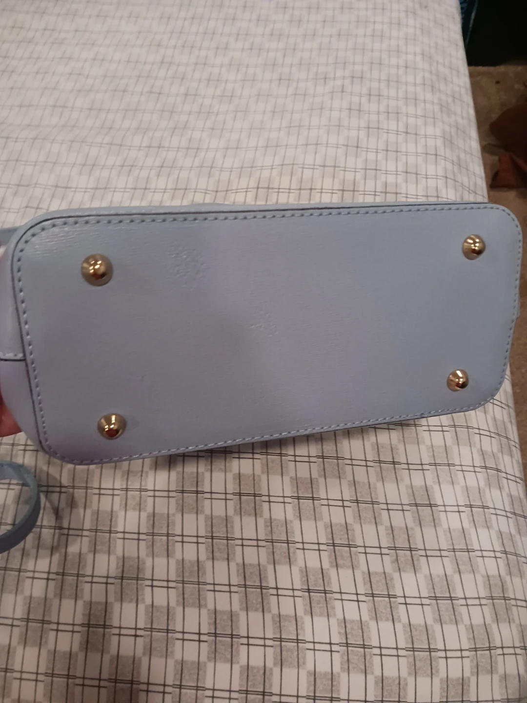 Vera Pelle Light Blue Handbag - photo 5