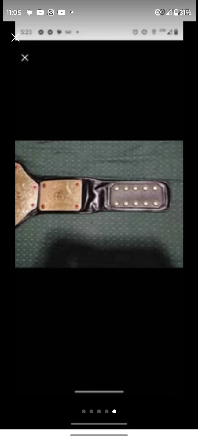 WWE Would Heavyweight championship Championship Belt Replica - photo 2