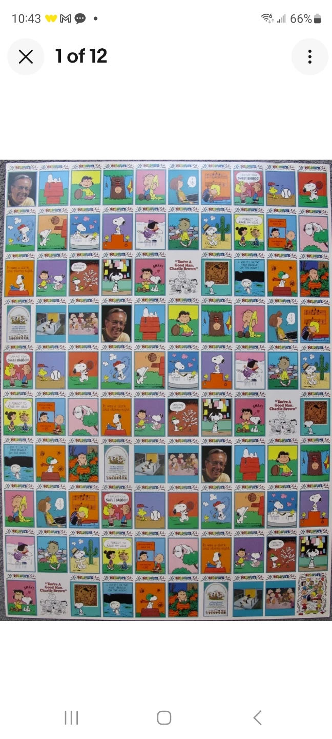Peanuts Comic Strip Cards Collection - photo 2