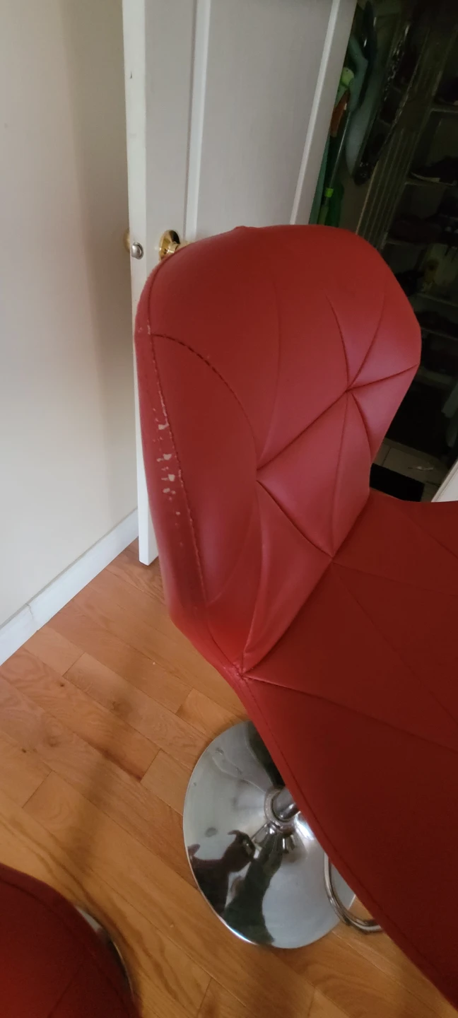 Pink Adjustable Bar Stools – $80 for Both - photo 5