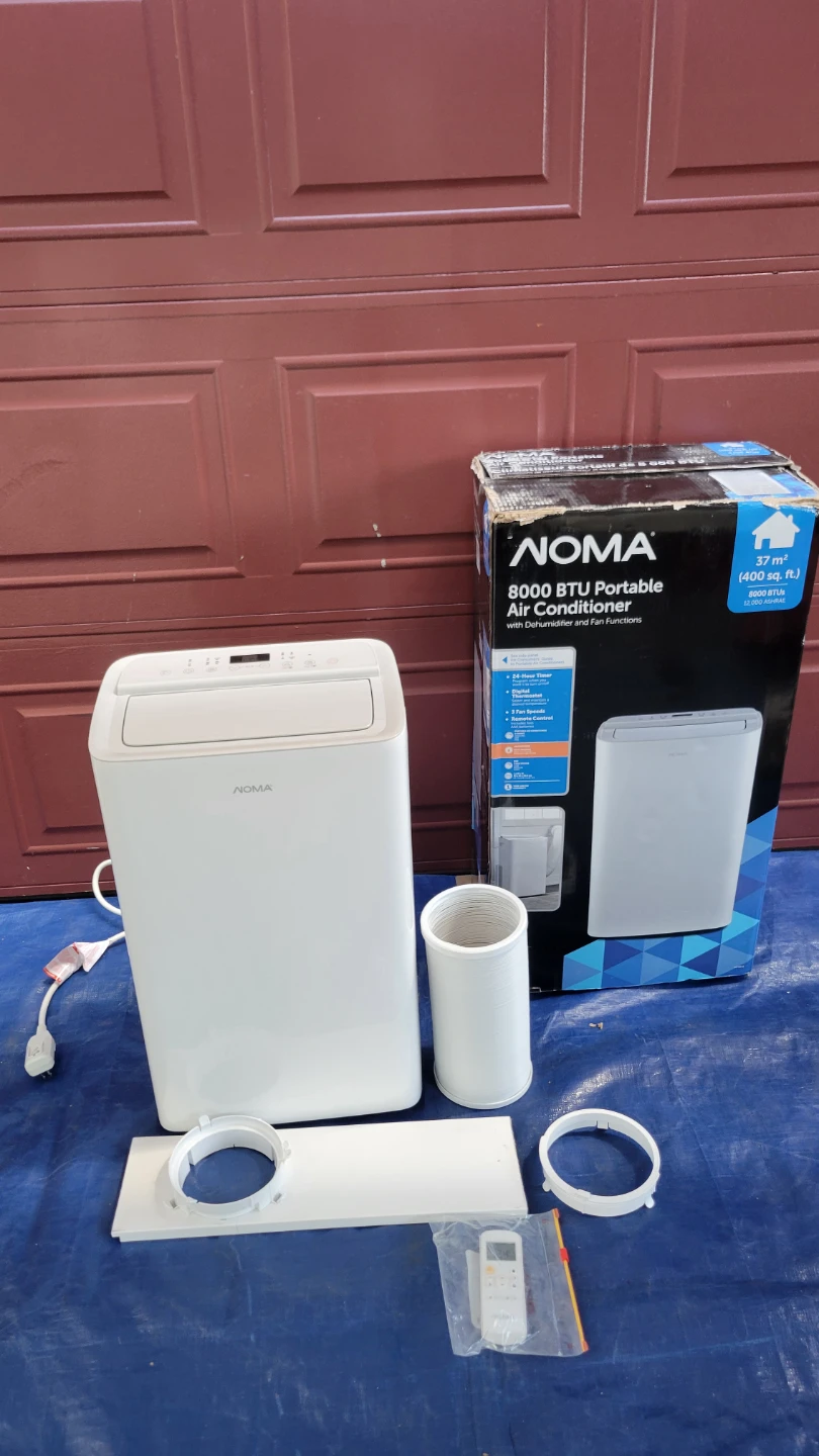 NOMA 8000 BTU Portable Air Conditioner Brand New