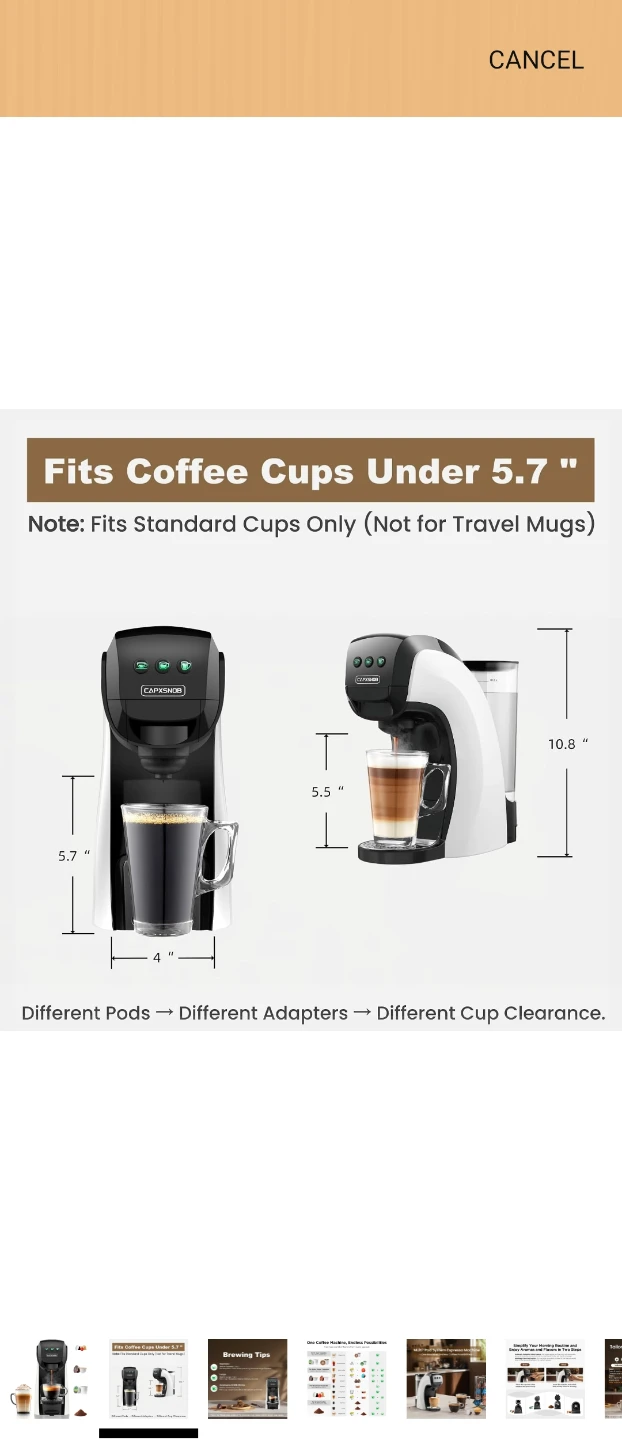 CAPXSNOB Multi-Pod System Espresso Machine - photo 2