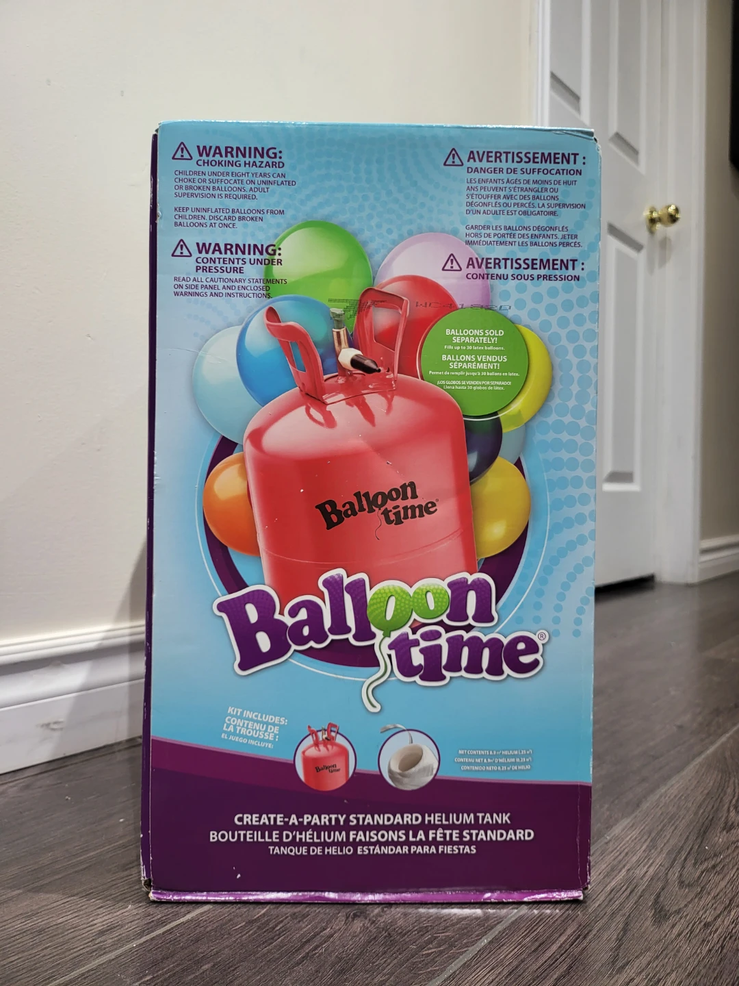 Balloon Time Standard Helium Tank Kit