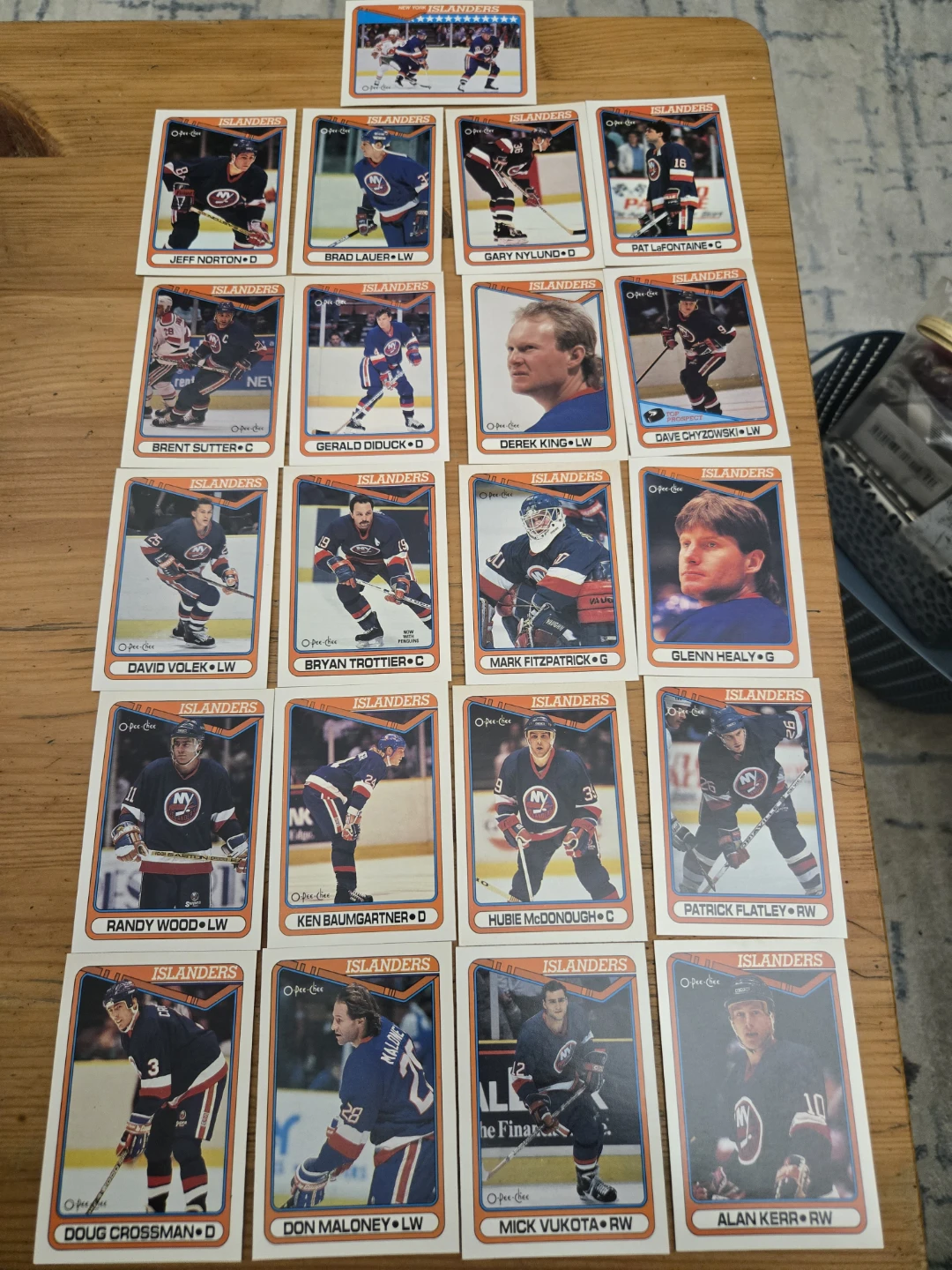 Islanders Hockey Cards