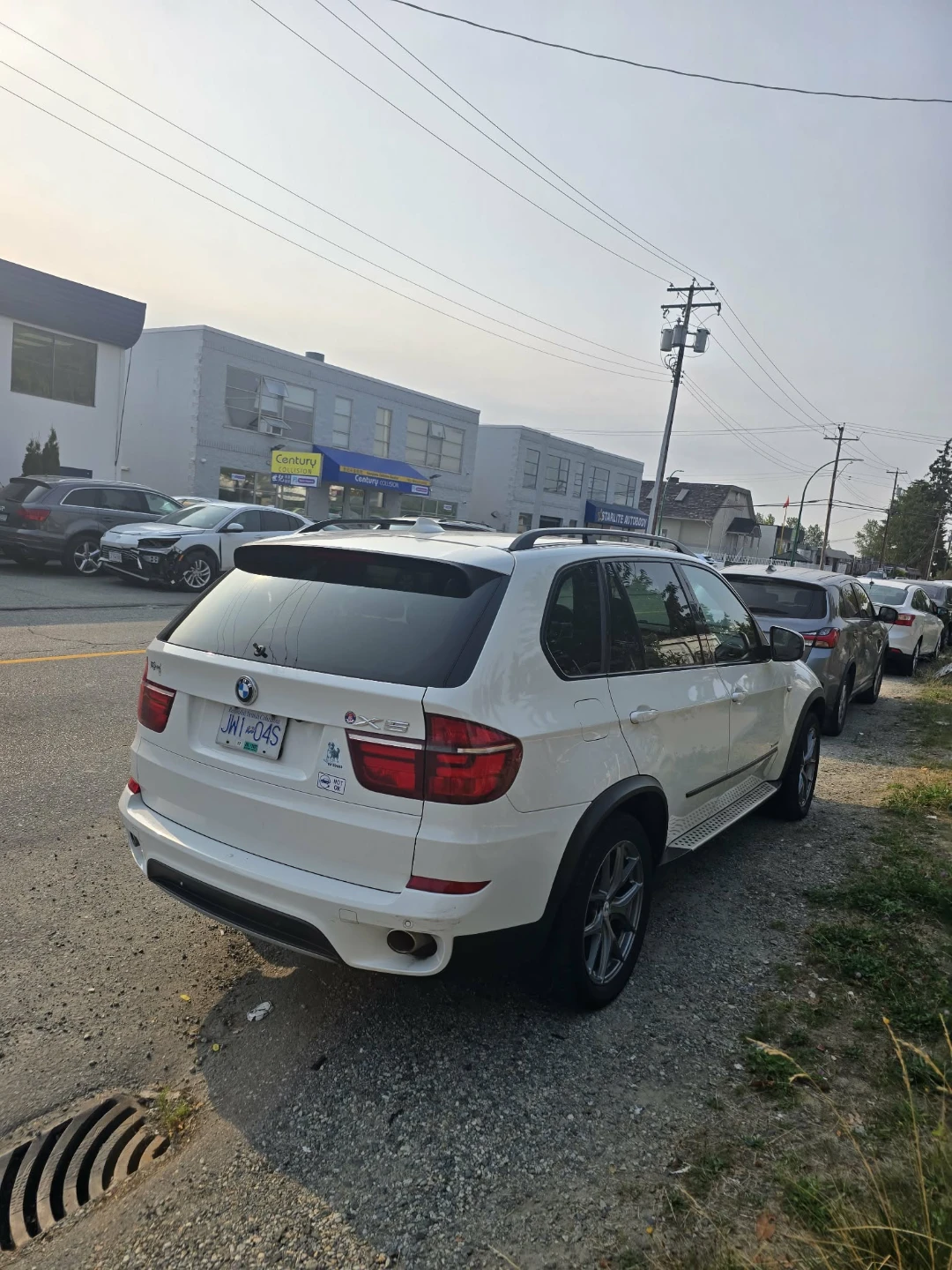 White BMW X5 2012 DIESEL - photo 3