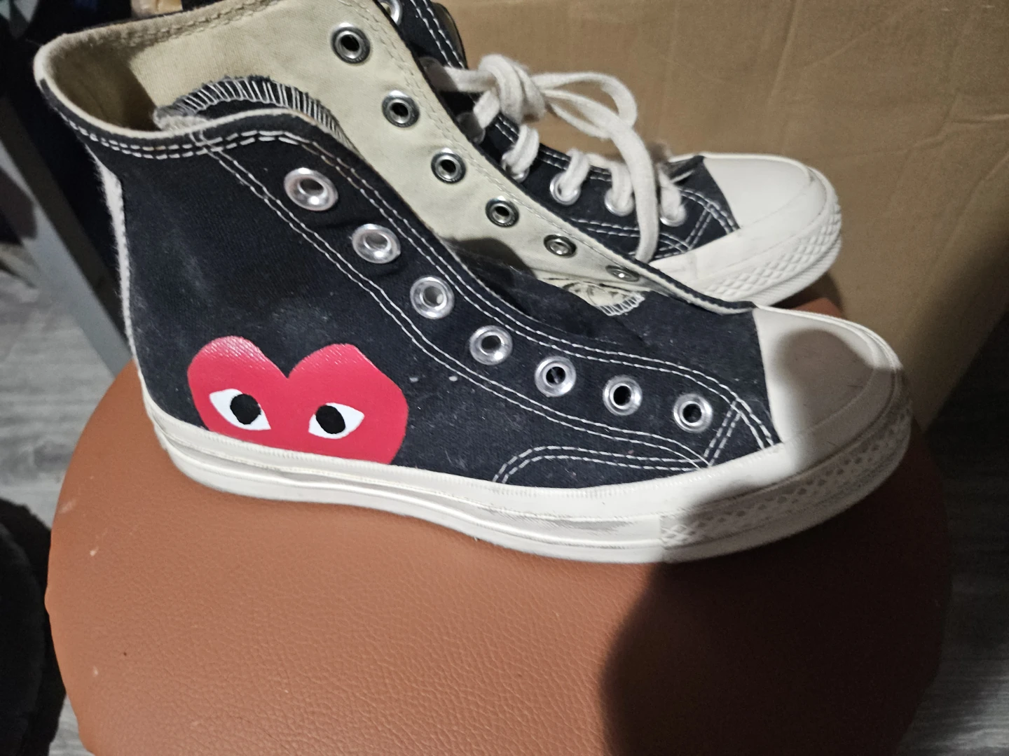 Comme des Garçons PLAY High Top Sneakers - photo 2