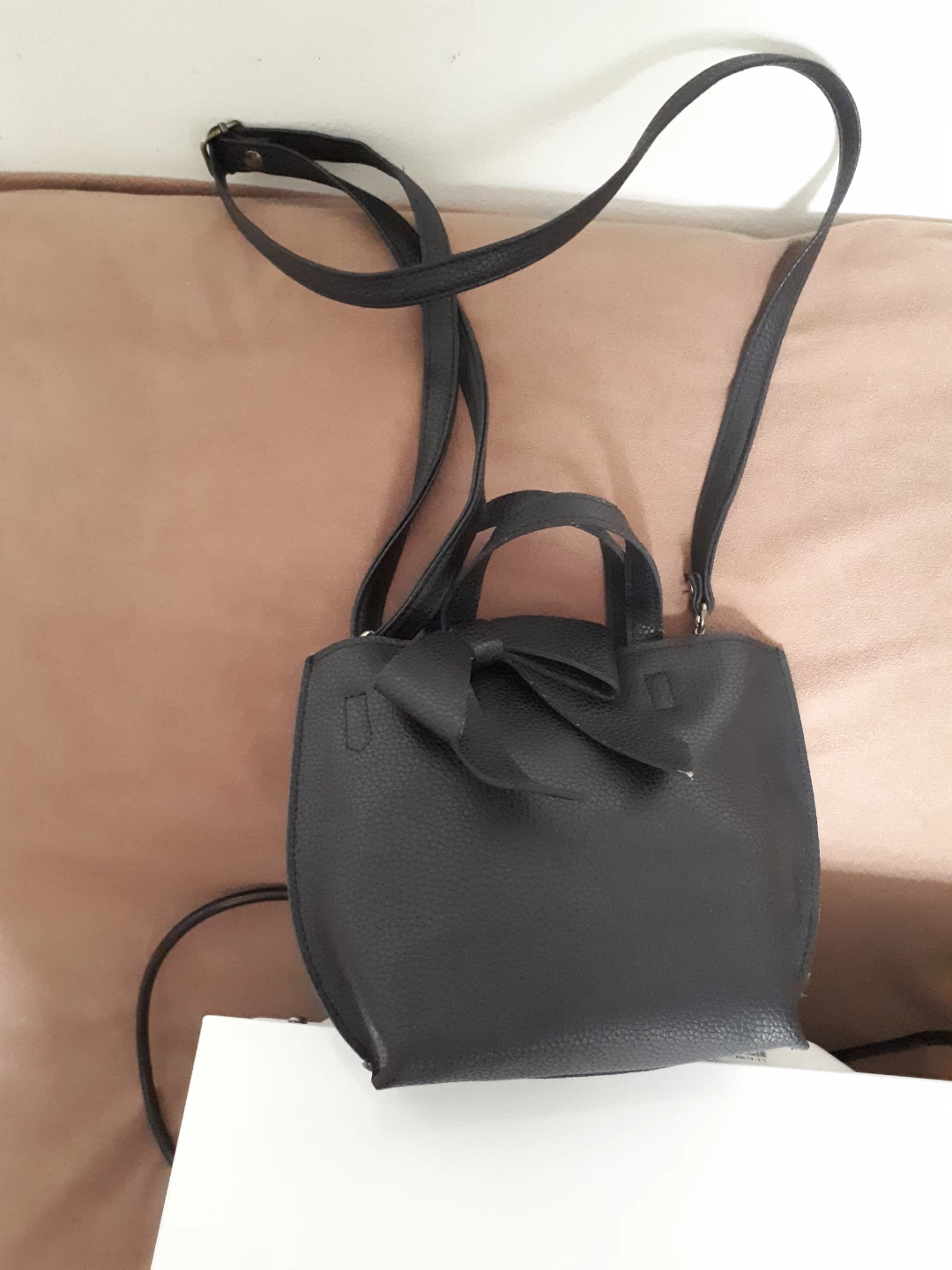 Black Bow Tote Bag - photo 2