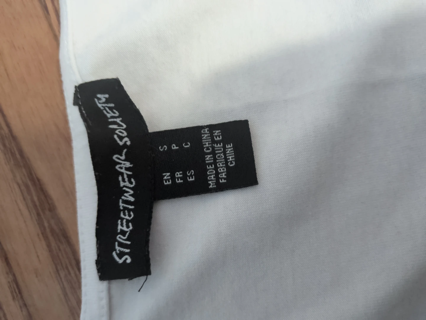 Streetwear Society White T-Shirt Size S - photo 3