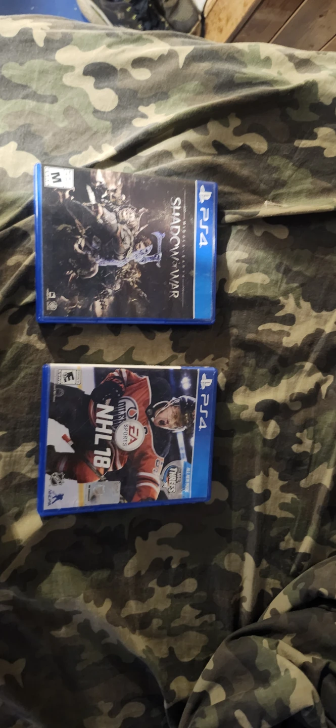 PS4 Games - Middle-earth: Shadow of War & NHL 18