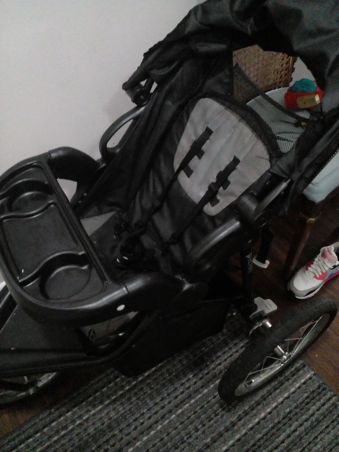 Black Jogging Stroller