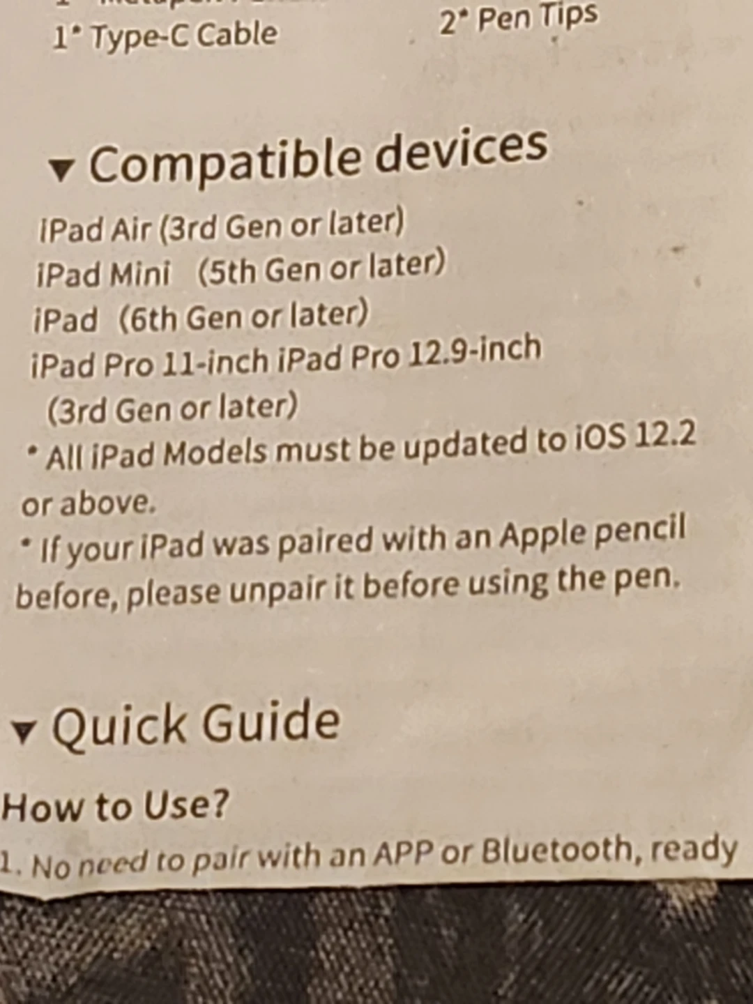 Metapen Stylus Pen with Type-C Cable - photo 2