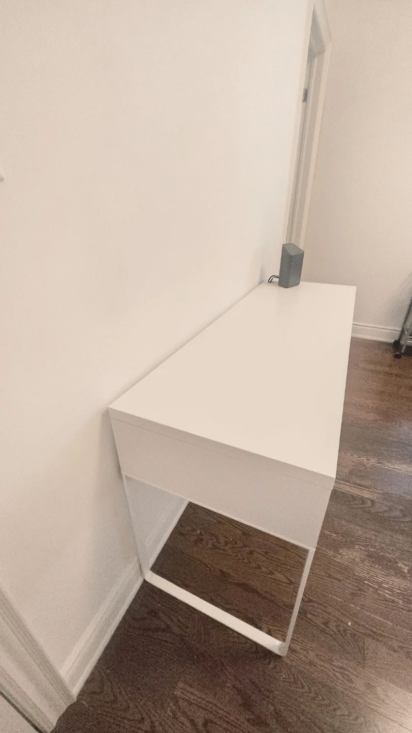 White IKEA ALEX Desk