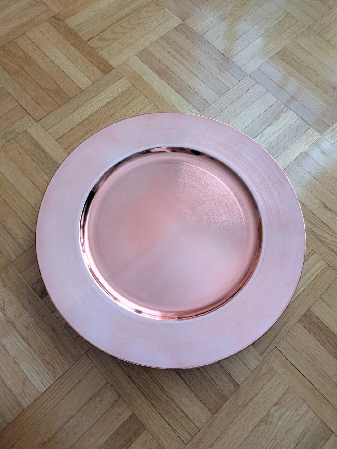 45 Gold/ 8 rose gold charger plates - photo 3