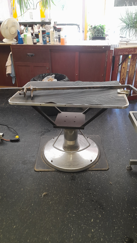 Adjustable Grooming Table with Hydraulic Base - photo 2