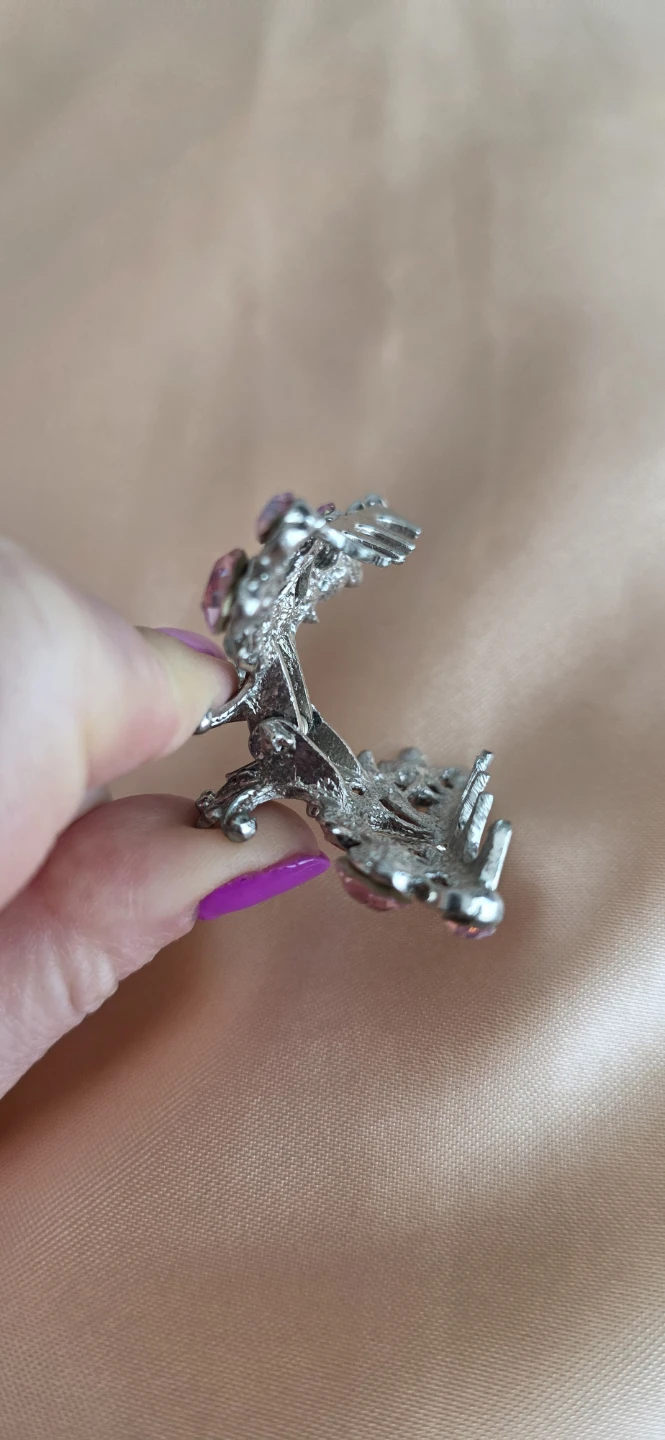 Rhinestone Claw Metalic Hair Clip - photo 3