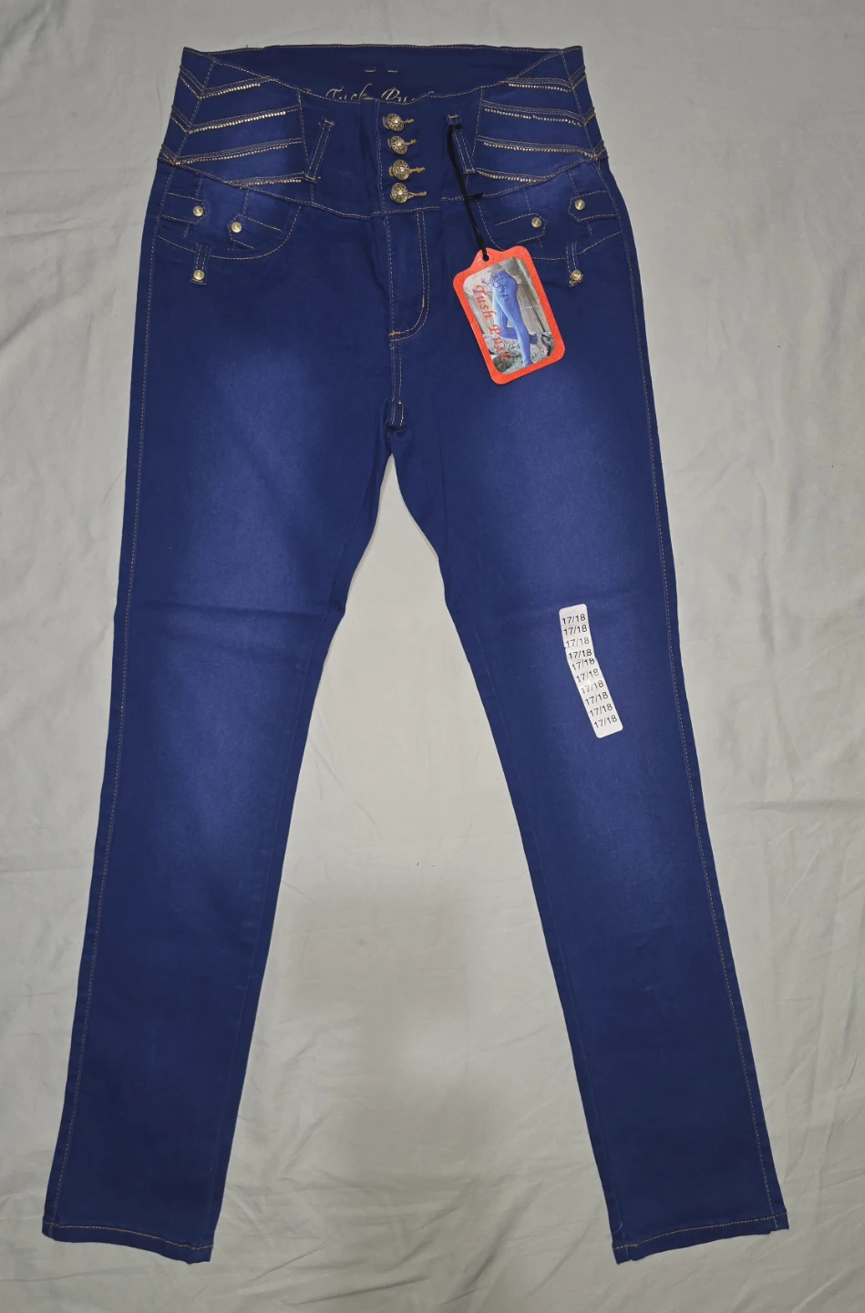 Tush Push High Waisted Jeans Size 17/18