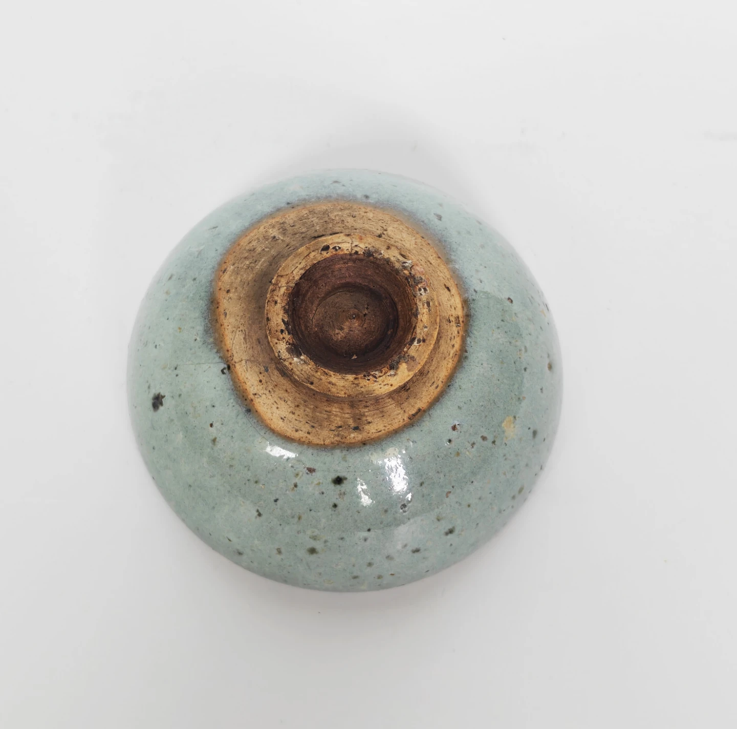 Antique Chinese Porcelain Glazed Bowl - photo 5