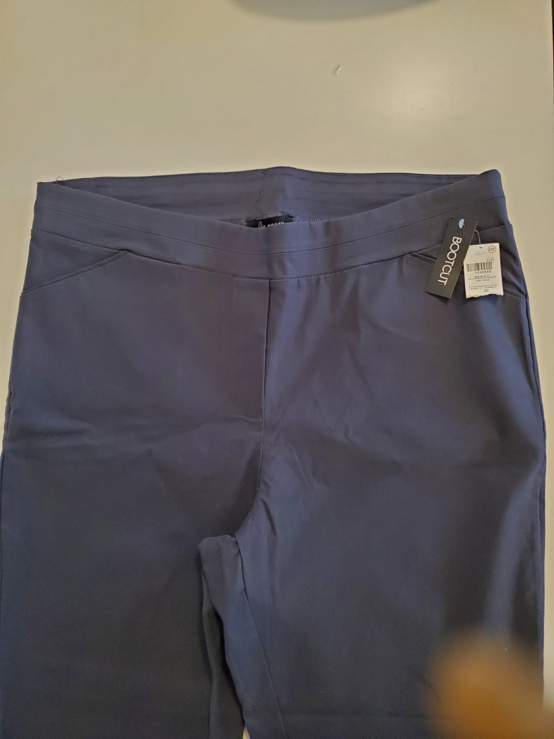 Plus Size Lily Morgan Dark Gray Bootcut Dress Pants