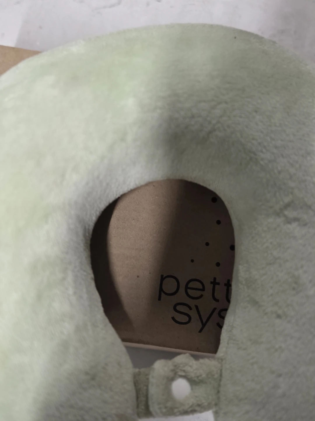 Light Green Plush Neck Pillow - photo 5