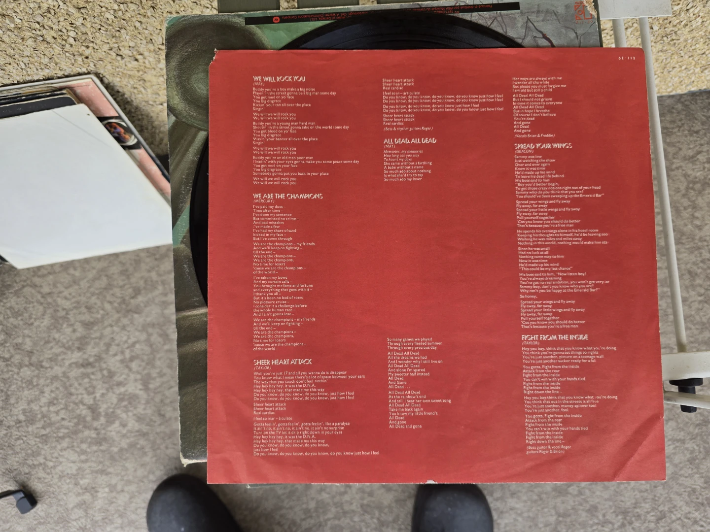 Queen - News of the World -Vinyl album - photo 3