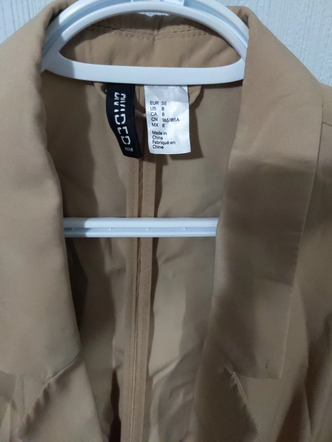H&M Beige Waterfall Duster Jacket - photo 2