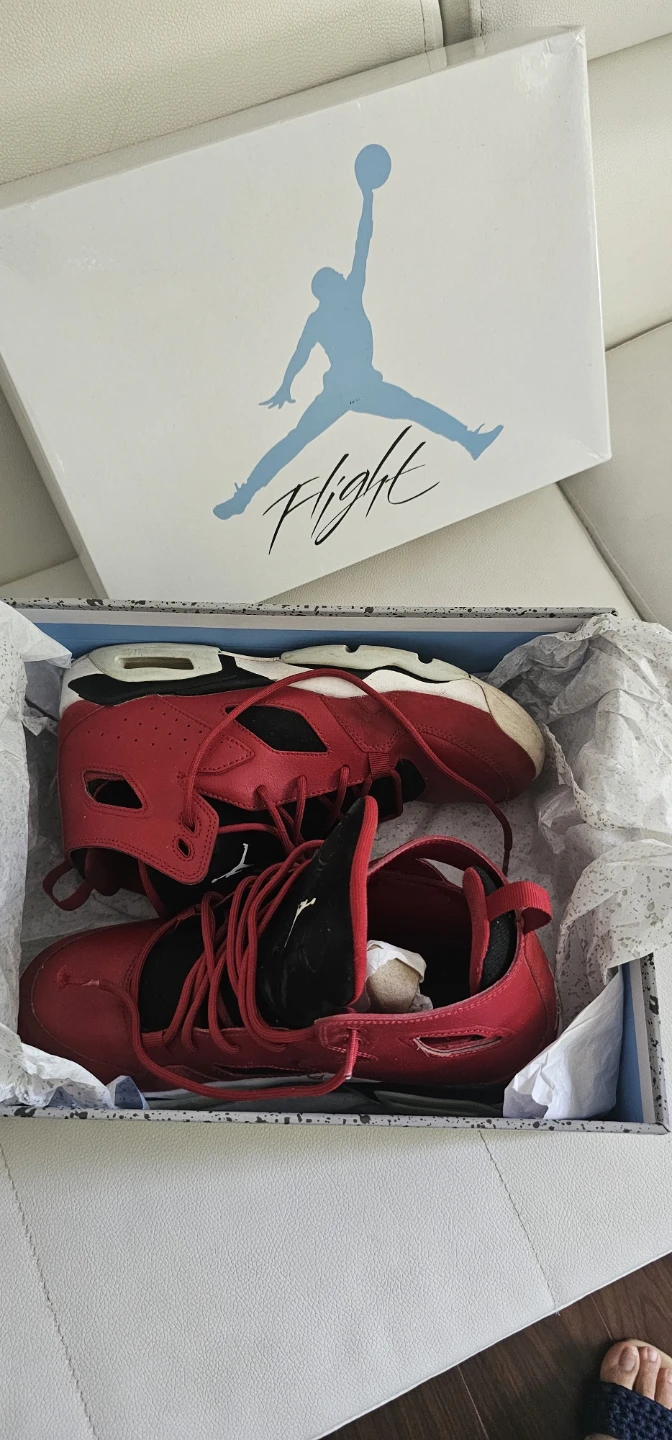 Jordan Flight Club 91 Sneakers - Red - photo 3