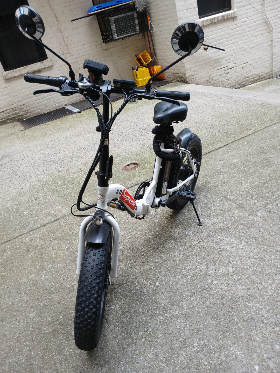 AD Supreme Folding Fat Tire Electric Bike - photo 3
