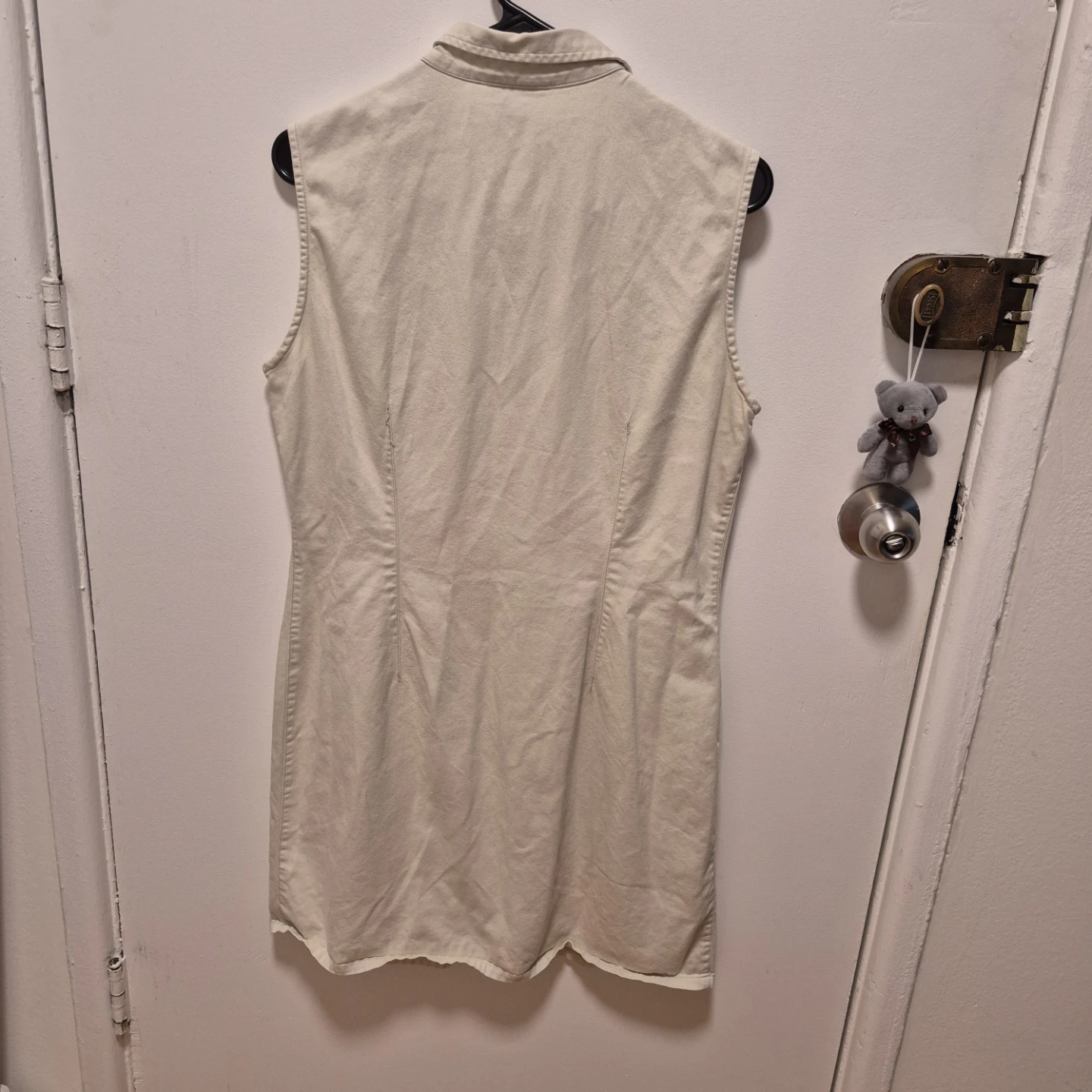 NY Jeans Sleeveless Button-Up Dress Size 8 - photo 3