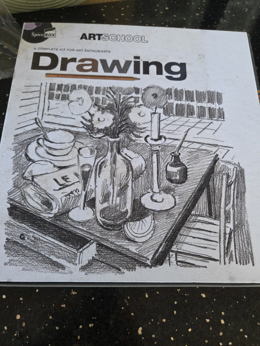 Spice Box Art School Complete Drawing Kit