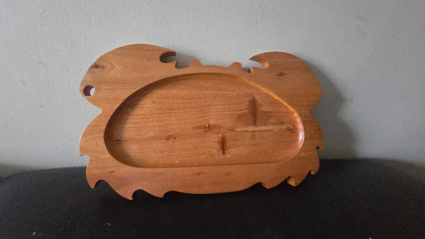 Wooden Serving Trays - Fish, Crab, and Shrimp Shapes - photo 3