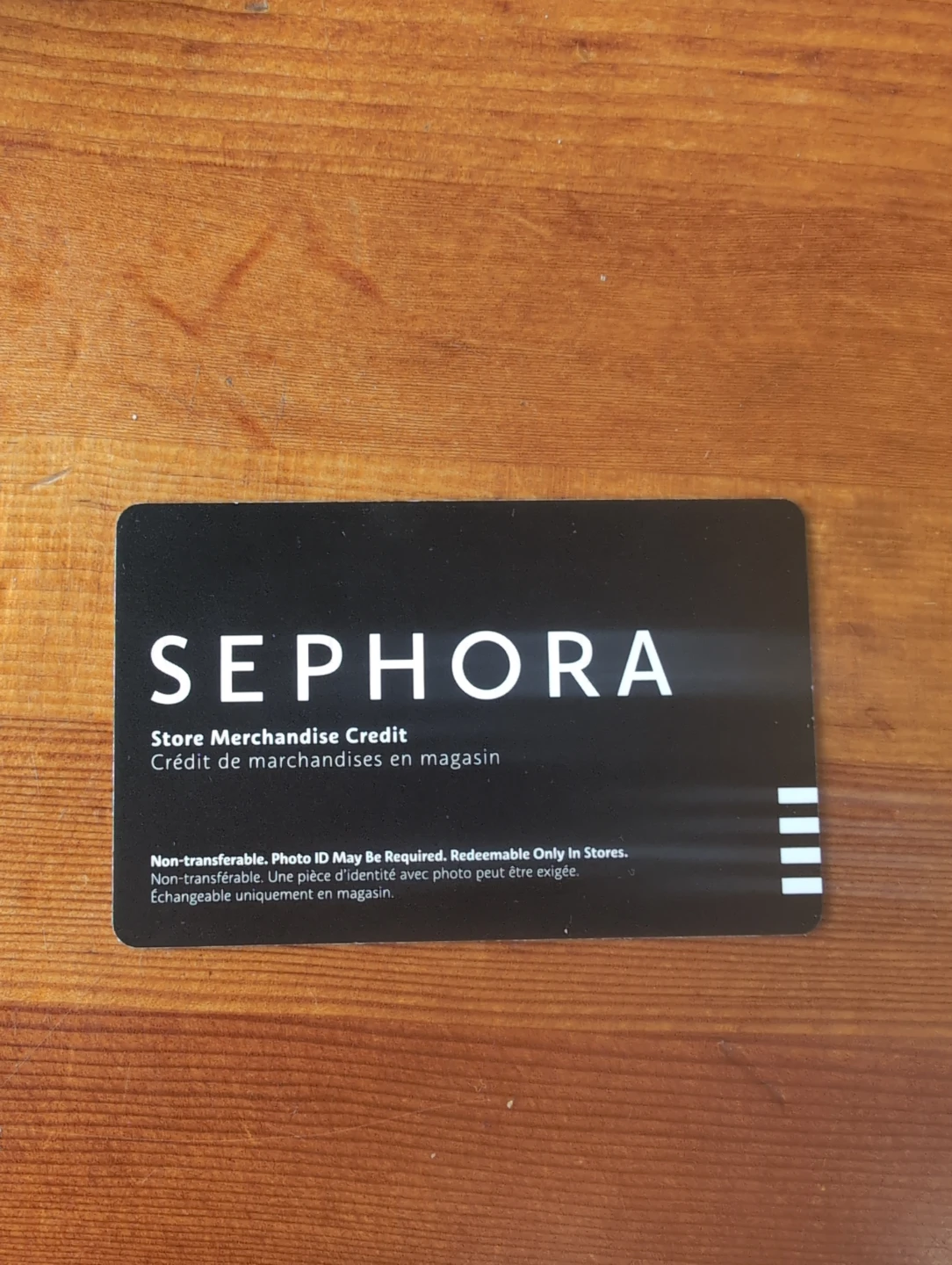 196$ Sephora card for 180$